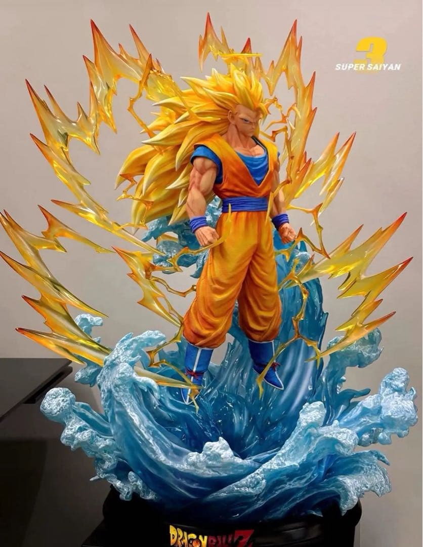 ドラゴンボールガレージキット　超サイヤ人3孫悟空　レジン スタチュー フィギュア