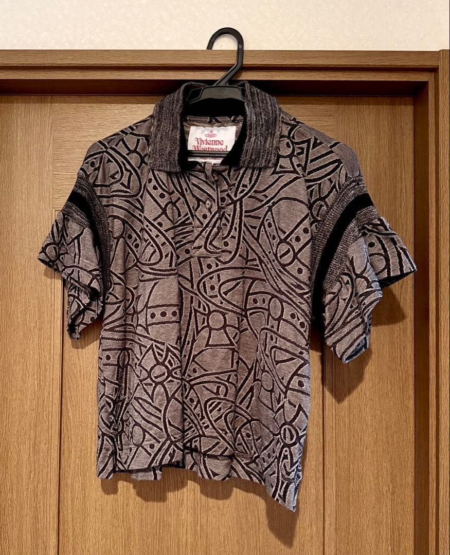 ヴィヴィアンウエストウッド レッドレーベル ポロシャツ ブラウン
