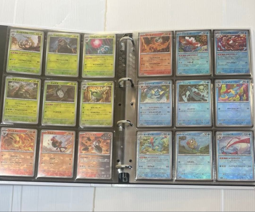 テラスタルフェスex マスターボールミラー 101種コンプ　ファイル付　ポケカ