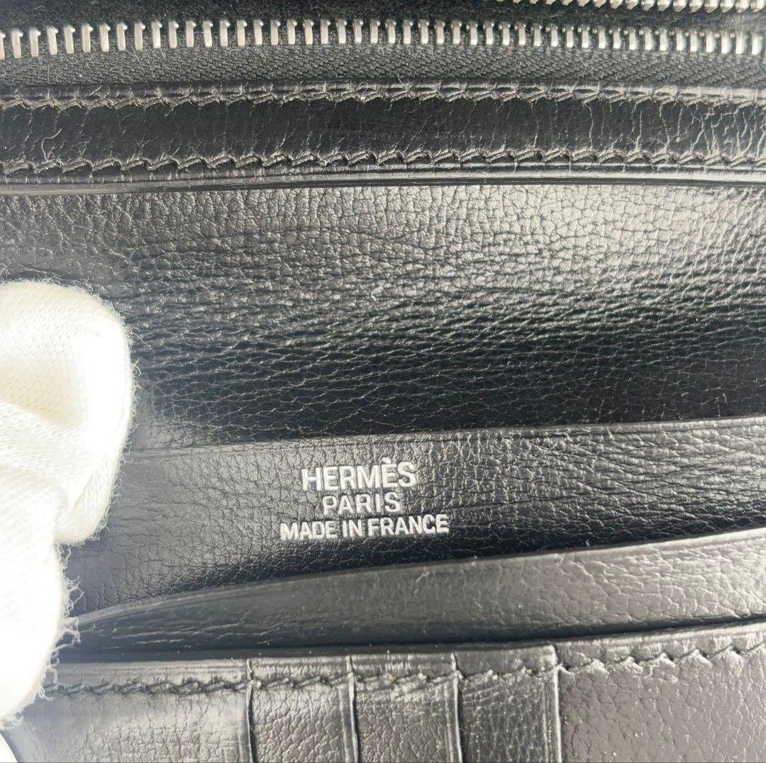 本日限りの早い方勝ち価格！HERMES ベアン コンパクト 二つ折り財布