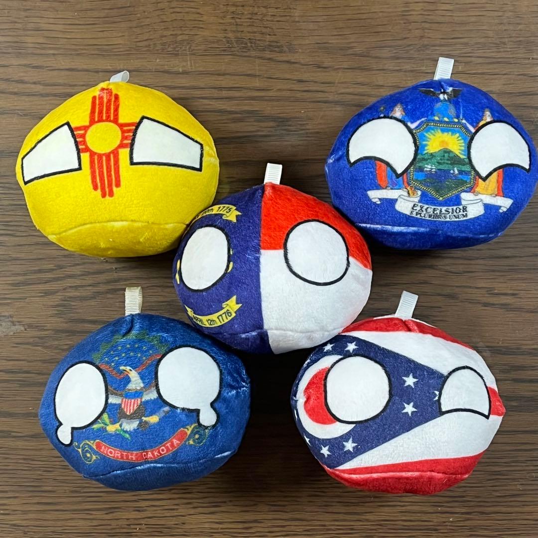 ぬいぐるみ Polandball plush dolls All USA