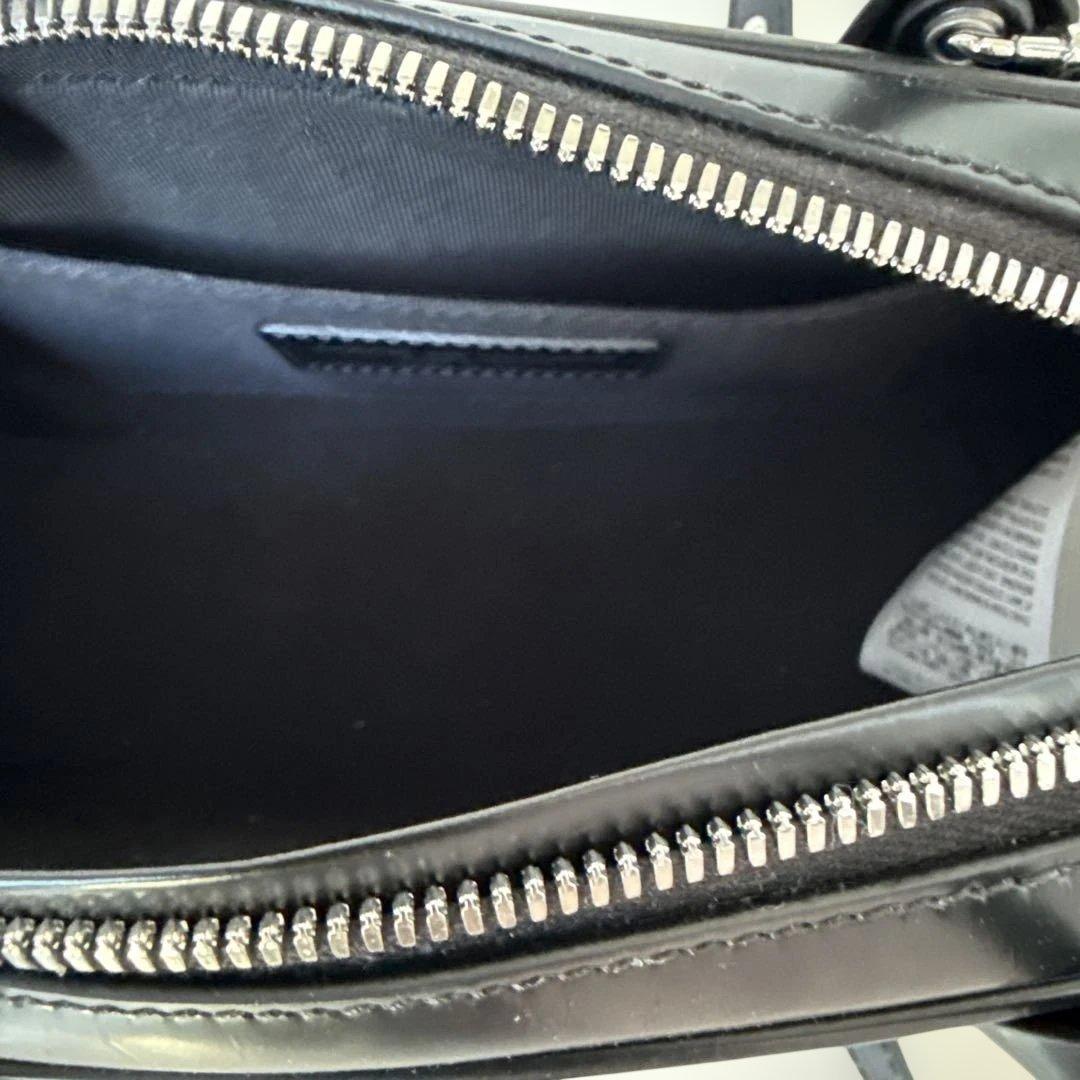 コムデギャルソン　スタッズディテール トップハンドルバッグ