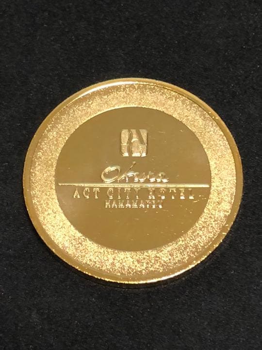 タワー0☆静岡★アクトタワー9☆家康くん★記念メダル☆茶平工業