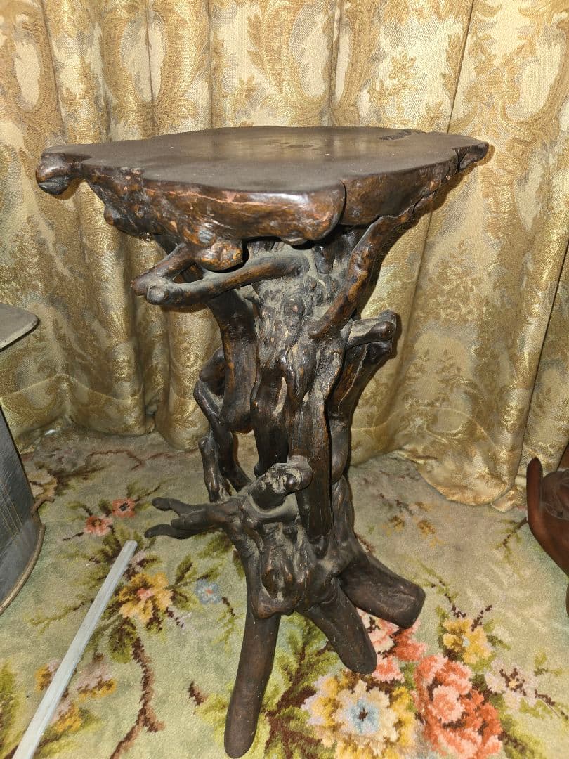 し*ん様 アジアンスタイル サイドテーブル 木製