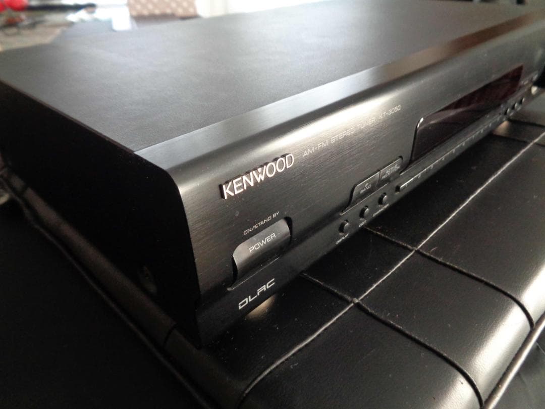 値下げ！ケンウッド FM/AMチューナーKT-3050 リモコン付き（ジャンク）
