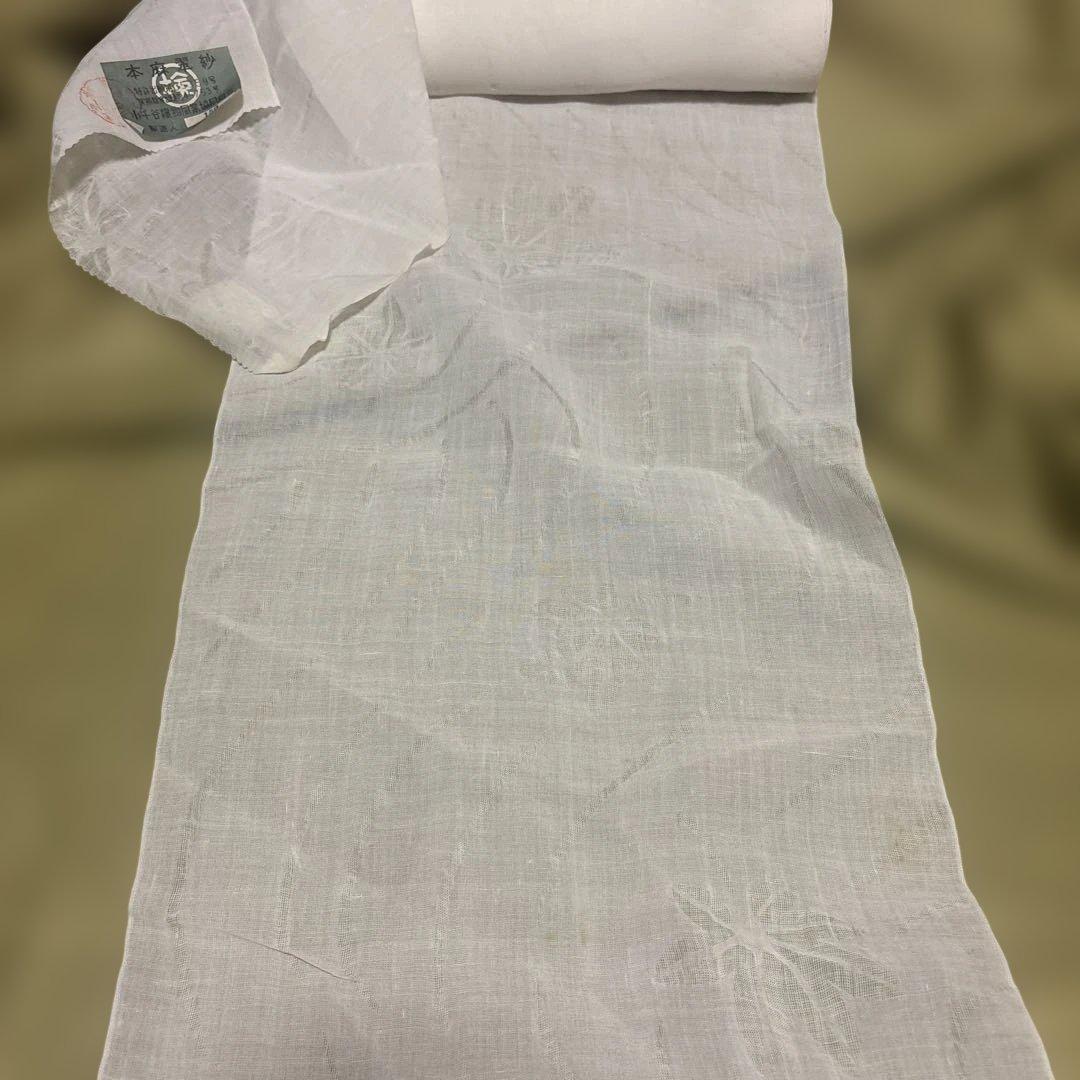 訳あり　本麻製品　小千谷織物