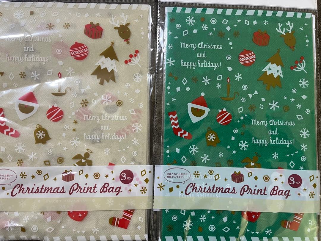 クリスマスラッピング袋