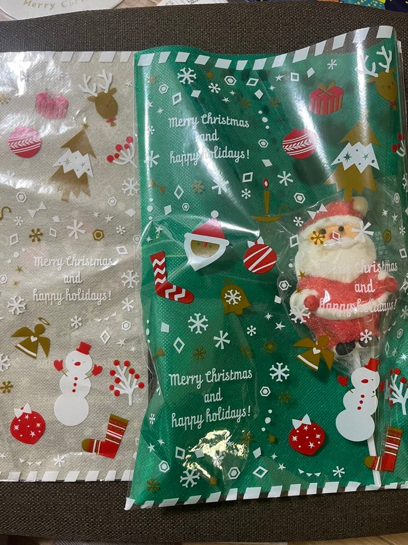 クリスマスラッピング袋