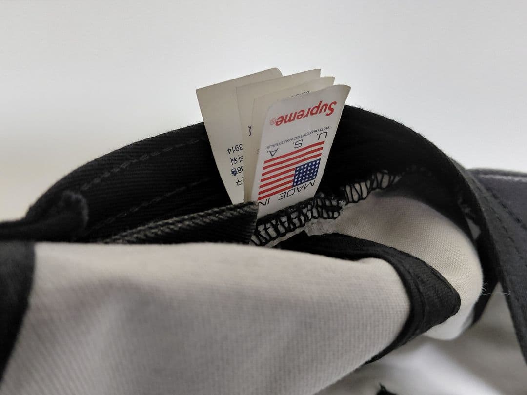 【新品】Supreme　Pigment　Coated　2-Tone　S Logo