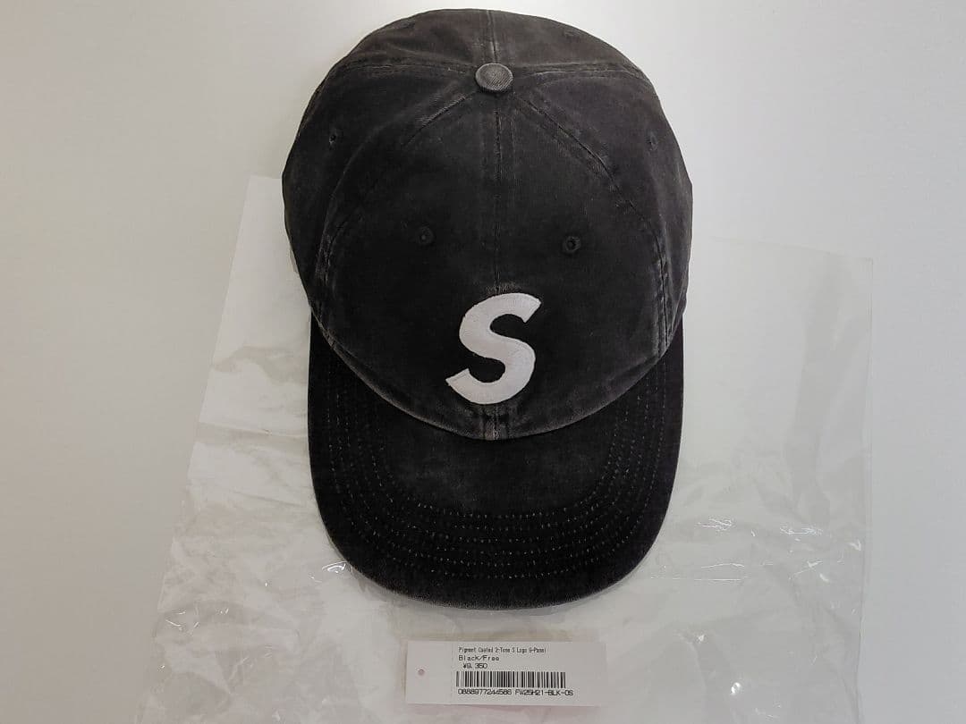 【新品】Supreme　Pigment　Coated　2-Tone　S Logo