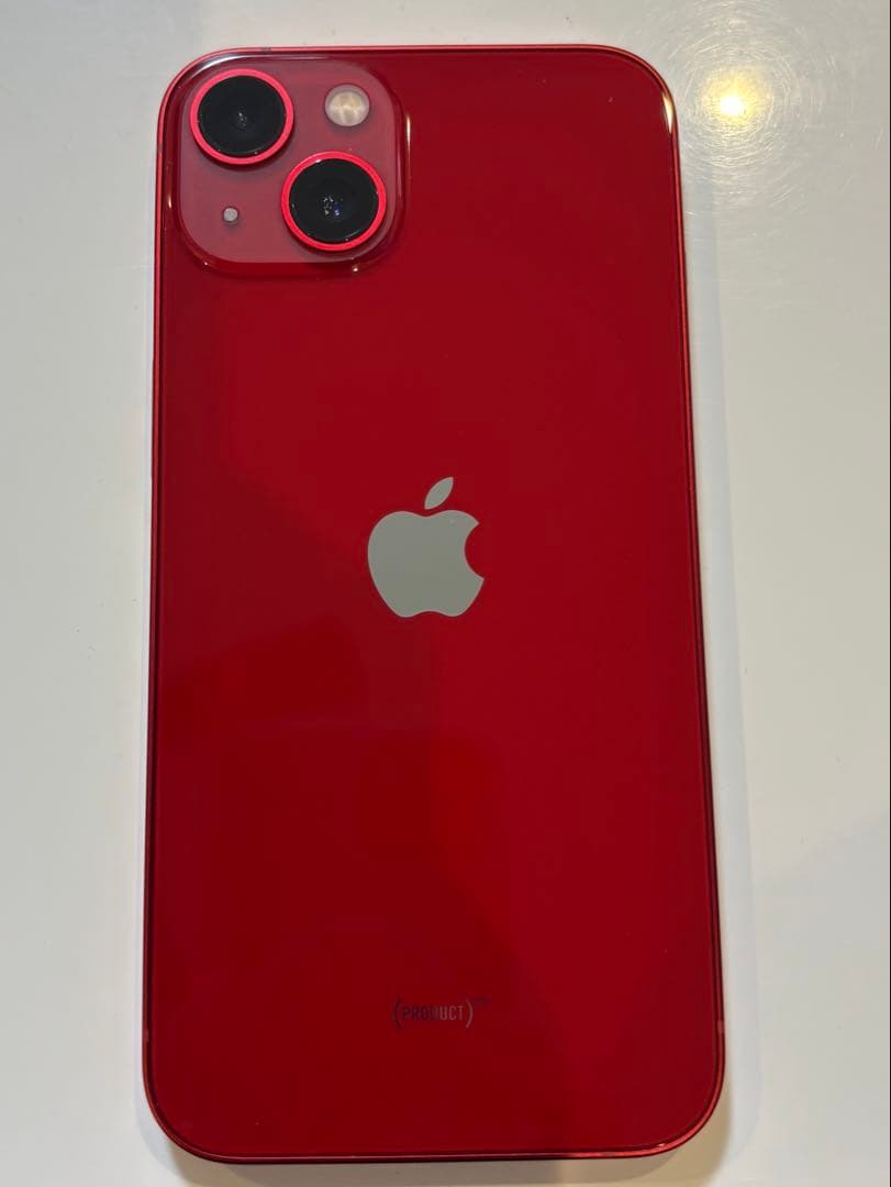 美品　Apple iPhone 13 RED本体 128GB SIMフリー