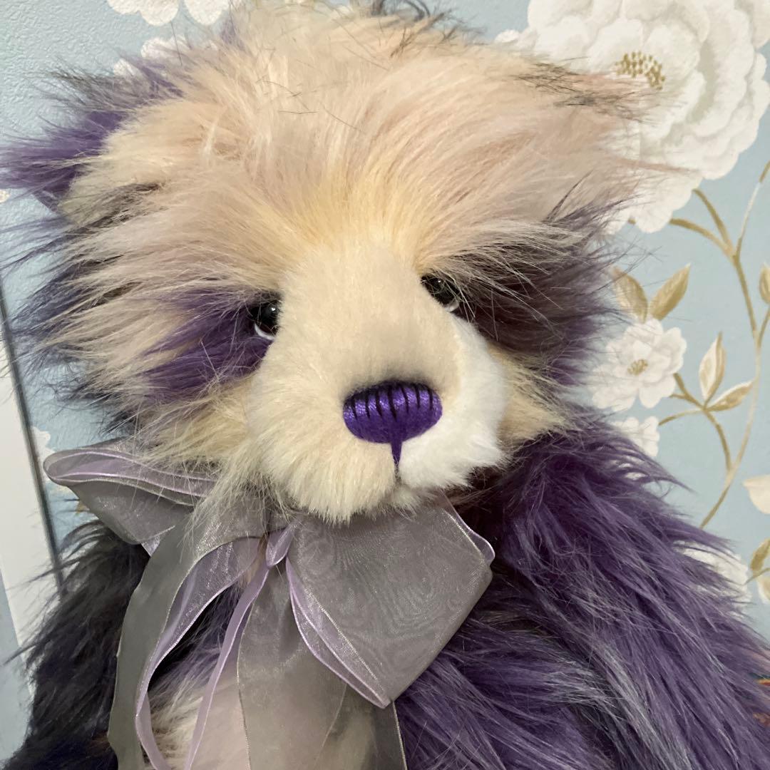 チャーリーベアーズ　テディベア　ぬいぐるみ　くま　ゴシック　アンティーク