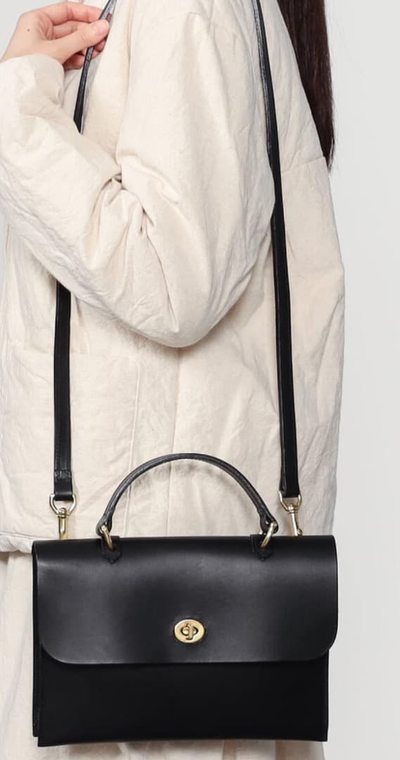 ミミベリー ビショップ別注 2WAYハンドバッグ HEBE ブラック 新品 本物