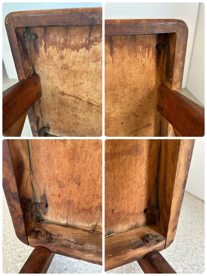 オールドマルニ　MARUNI②デルタチェア①ヴィンテージ　アンティーク　レトロ