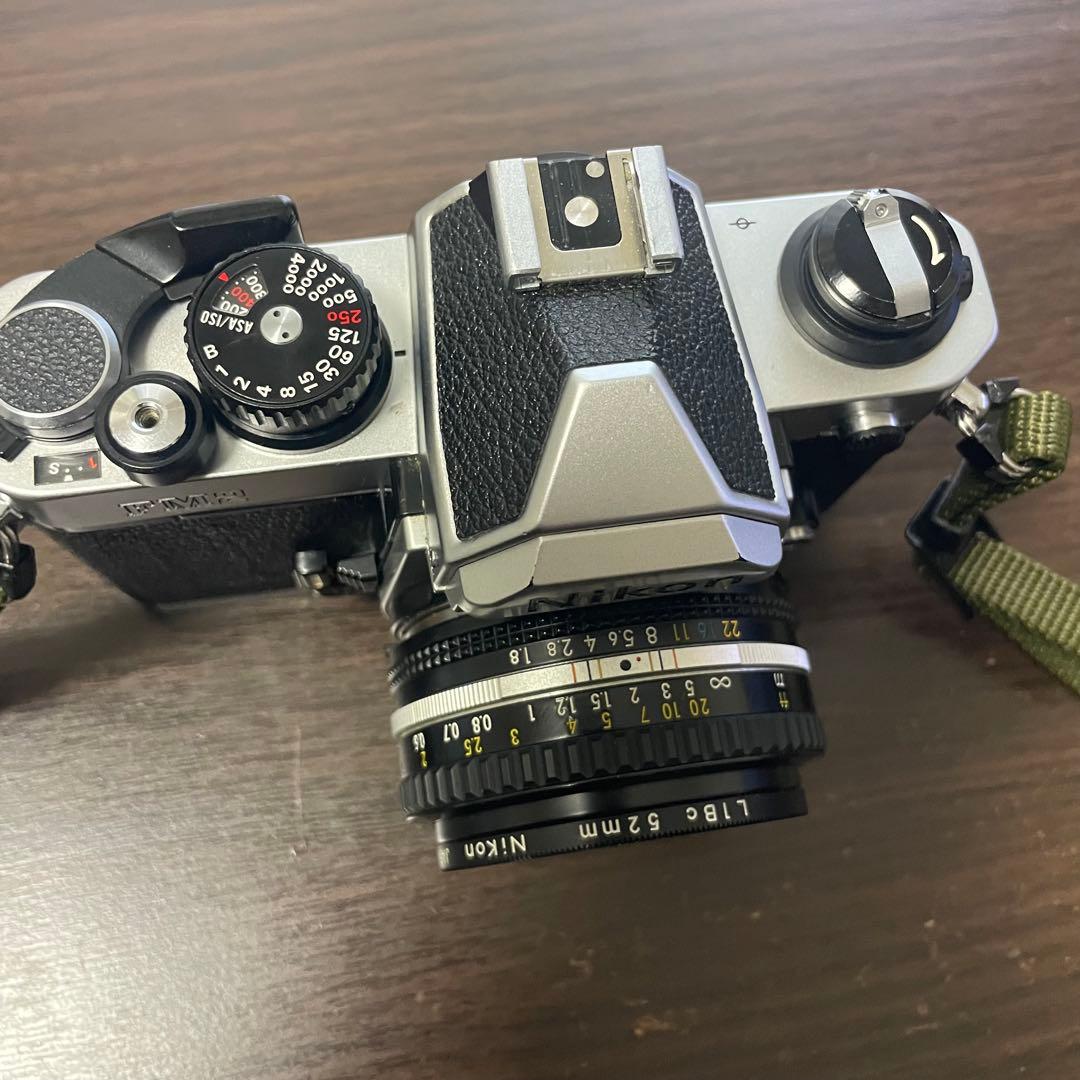 Nikon NewFM2 フィルムカメラ　シルバー NIKKOR 50mm