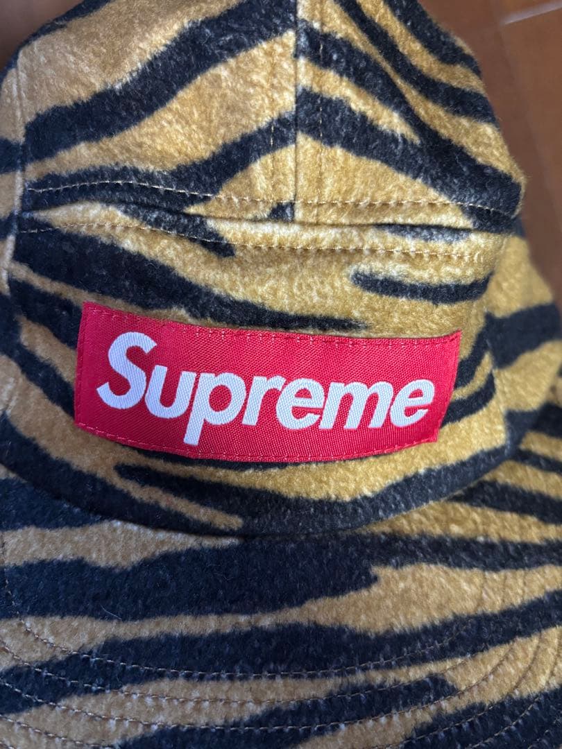 Supreme Wool Camp Cap タイガーカモ 豹柄