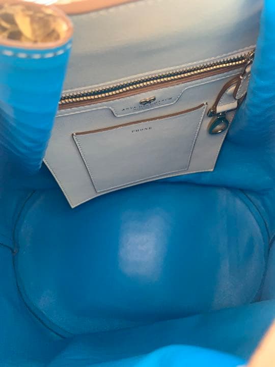 ANYA HINDMARCH パイソン巾着バッグ