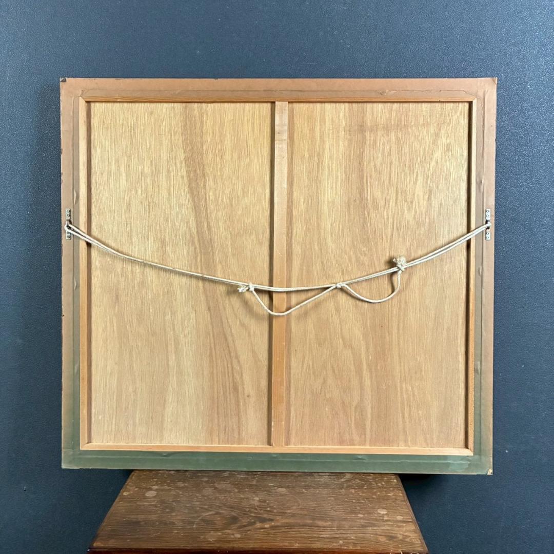 児玉幸雄「村の朝市」リトグラフ 直筆サイン有 お洒落な額装 パリ フランス