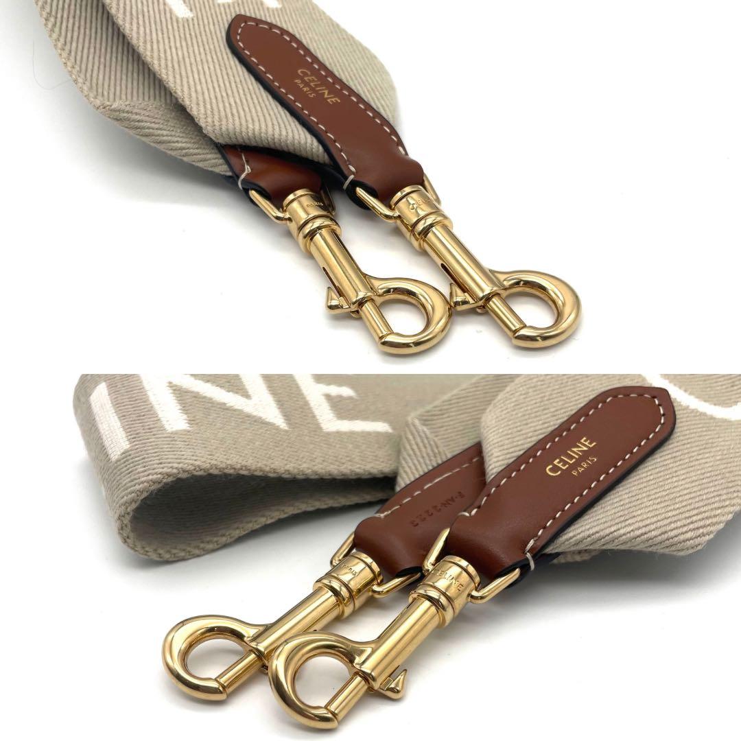 【みぽ@即購入OＫ　様】CELINE セリーヌ　ジャカード　ロングストラップ
