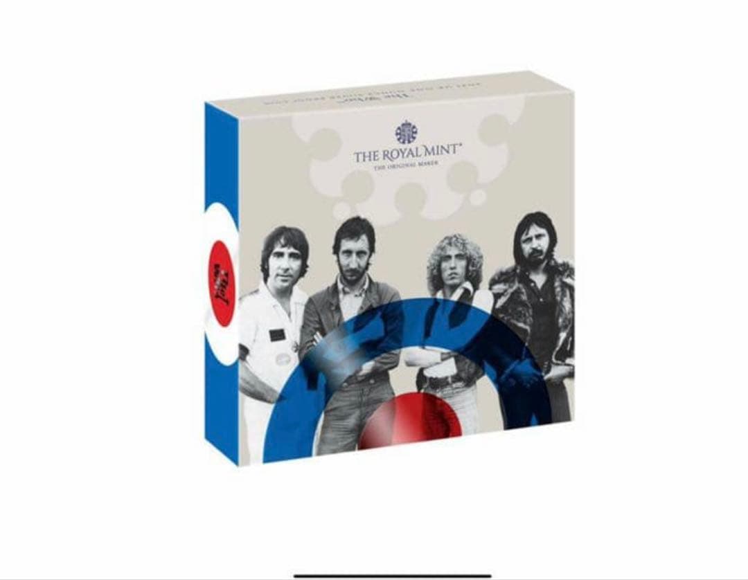 ザ・フー　シルバープルーフ　銀貨　新品