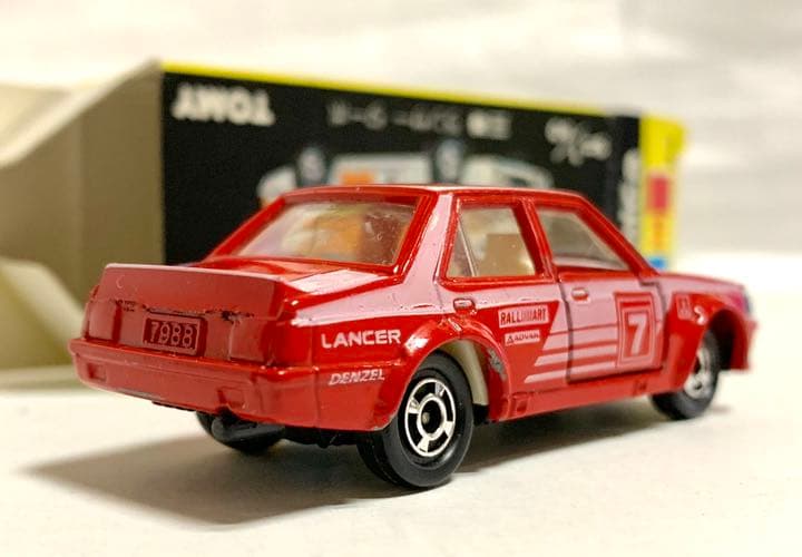 黒箱 トミカ  三菱ランサーターボ 2Fホイール仕様 激レア