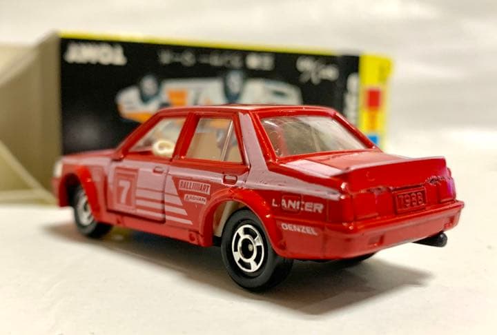黒箱 トミカ  三菱ランサーターボ 2Fホイール仕様 激レア