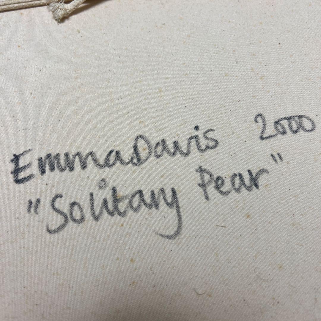 Emma Davis エマ・デイヴィス　Solitary Pear 孤独な洋梨