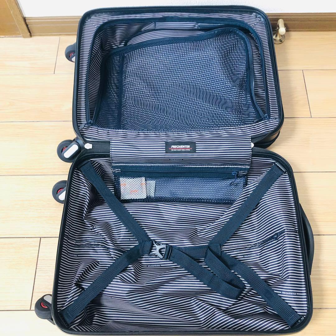 【極美品】FREQUENTER フリクエンター スーツケース 34L 1-216