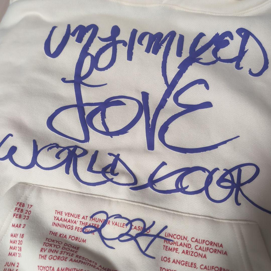 レッド・ホット・チリ・ペッパーズ　レッチリ　2024 パーカー Mサイズ