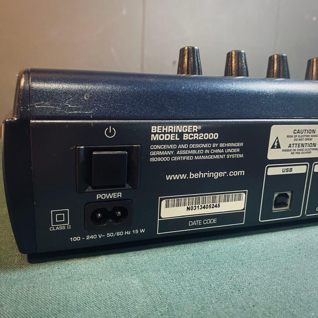 BEHRINGER BCR2000 (日本語マニュアル付き)