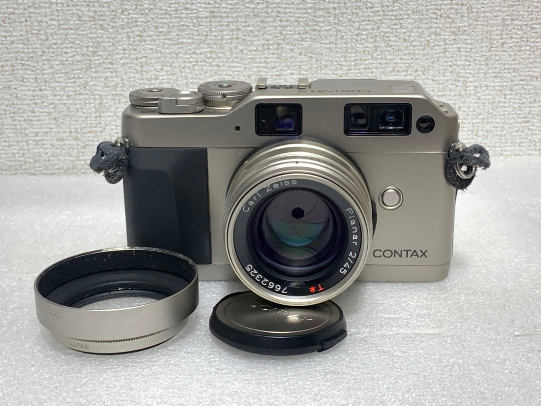 CONTAX G1 Planar 2 45 フード付き