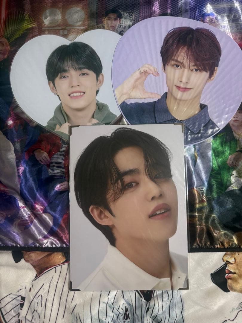 seventeen うちわ　ボード