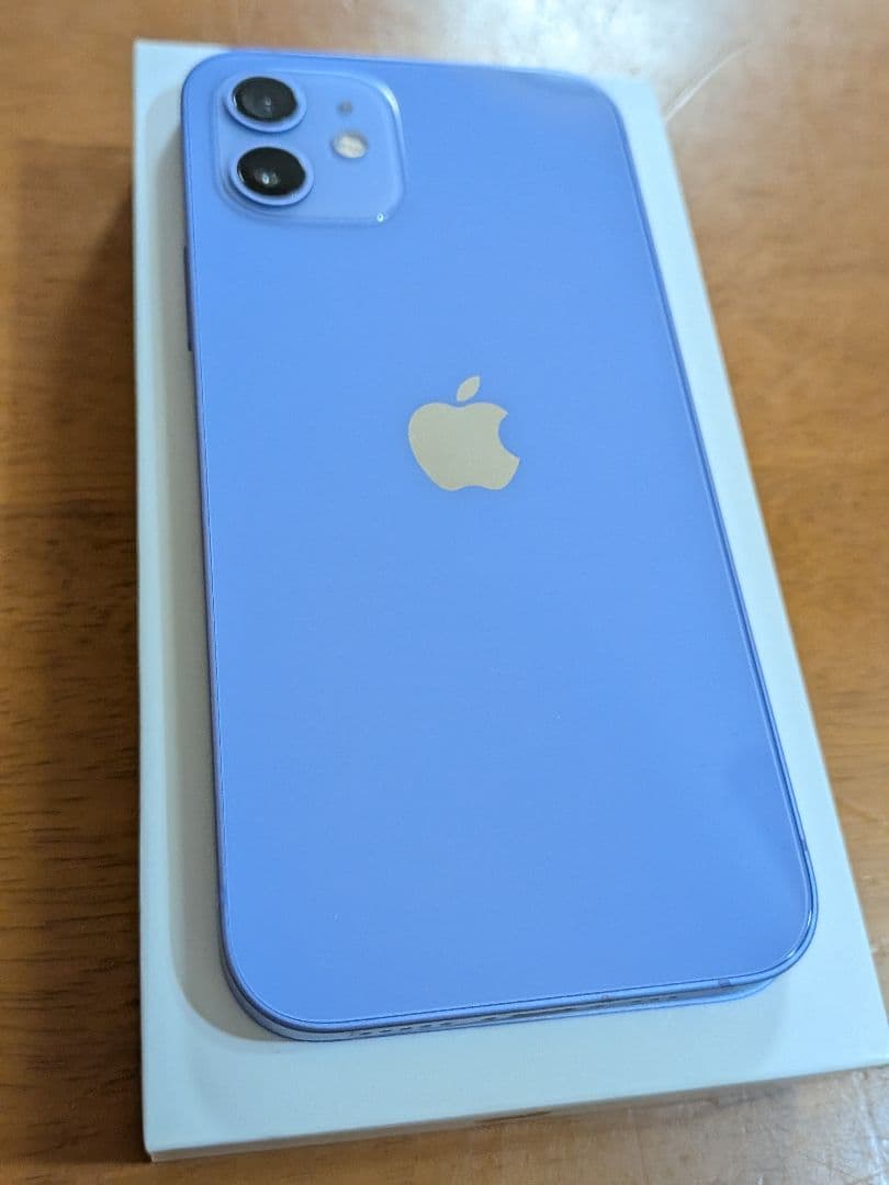 iPhone 12 256GB パープル SIMフリー バッテリー85%