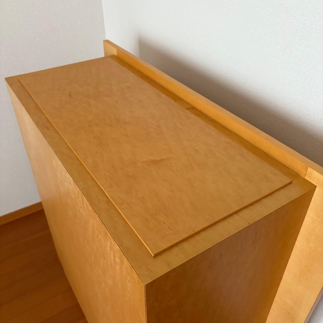 イデー IDEE SQUARE キャビネット チェスト バーズアイメープル