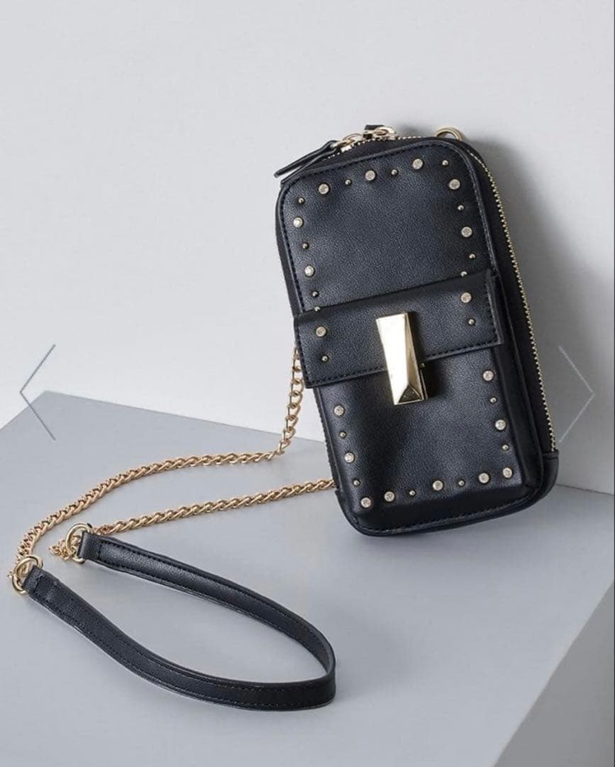 セルフォード　ビジュースタッズマルチショルダ　新品タグ付き　ブラック