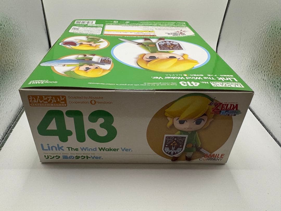 新品未開封 ねんどろいど 413 ゼルダの伝説 リンク 風のタクトver.