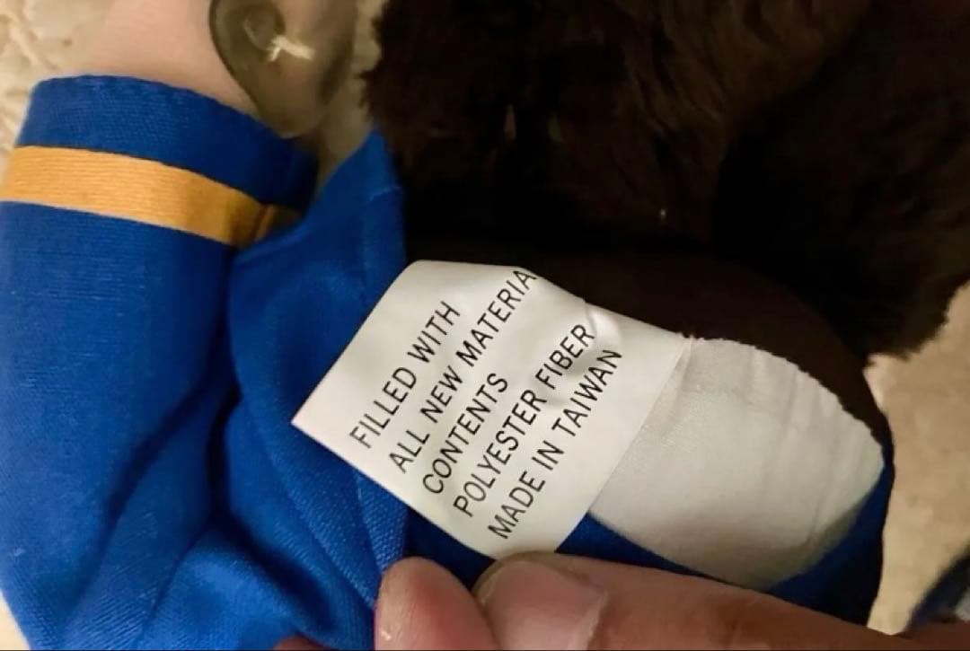 レア 非売品　おさる ぬいぐるみ ペア 昭和レトロ風　ホブソンズ　デッドストック