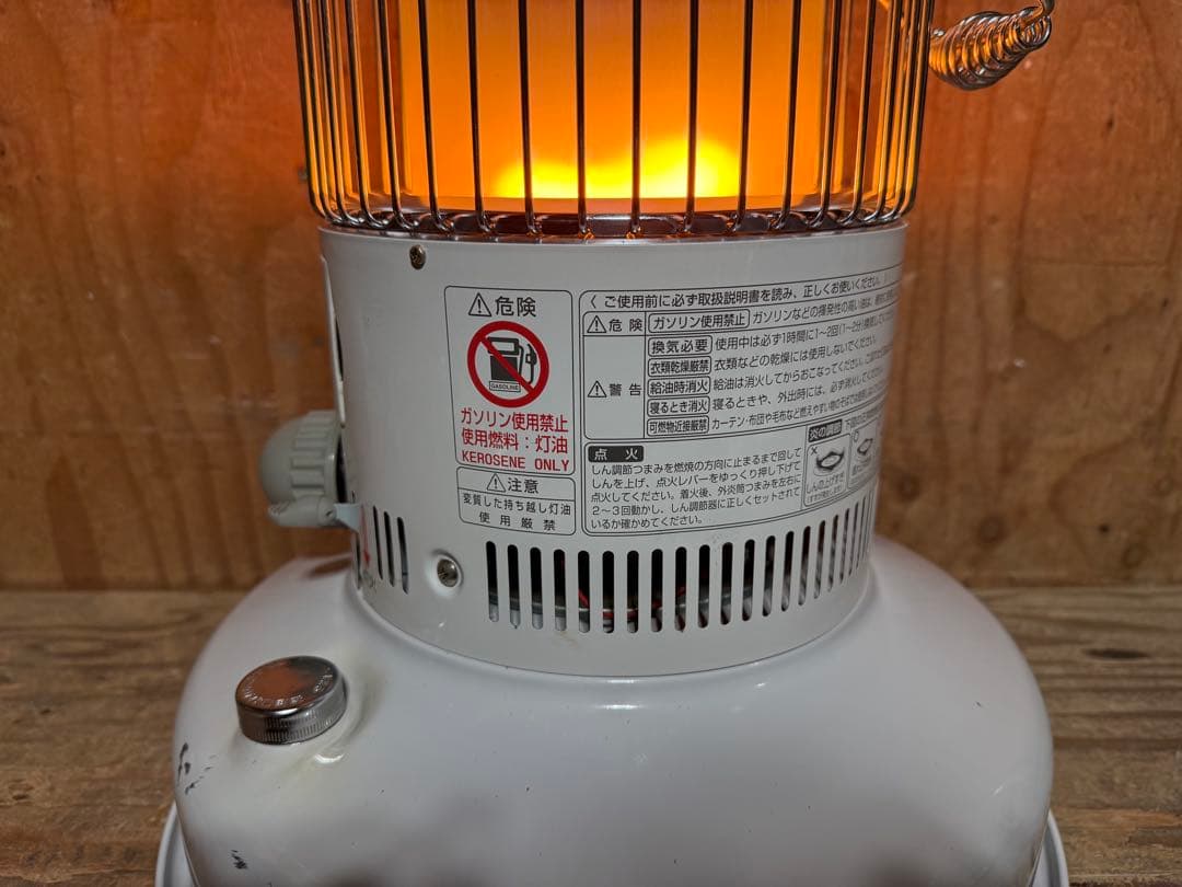 芯乾燥済 石油ストーブ 置台新品レインボー RB-25F分解メンテナンス済