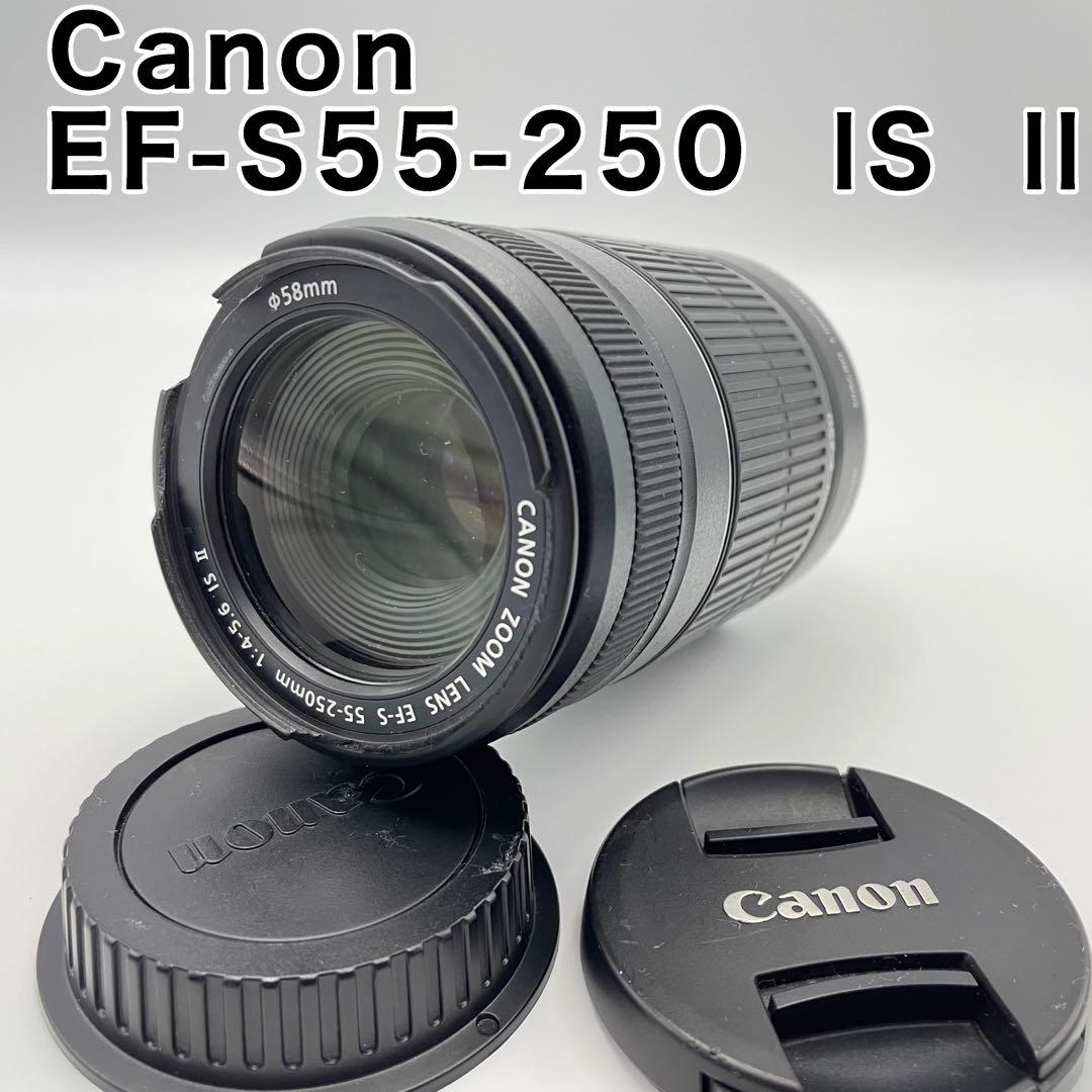 Canon EF-S55-250mm F4-5.6 IS II 望遠ズームレンズ