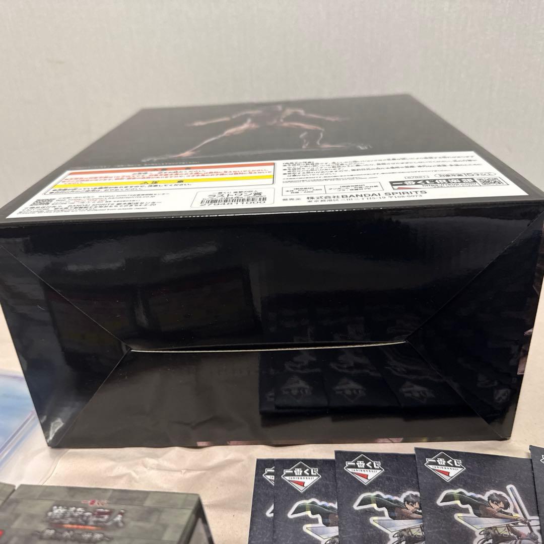 一番くじ　進撃の巨人　A賞　女型の巨人　ラストワン賞　エレン（巨人）+おまけ