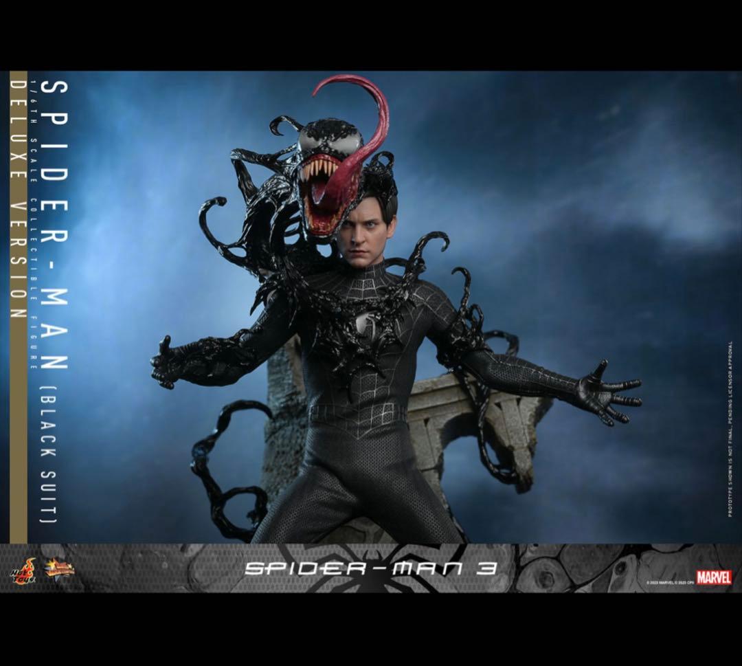 スパイダーマン（ブラックスーツ／デラックス版）［ボーナスアクセサリー付き］未開封