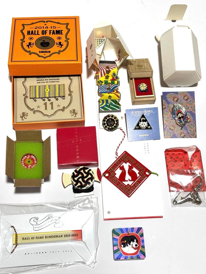 椎名林檎 林檎班 FC 更新特典 殿堂入り 東京事変 ピンバッジ等