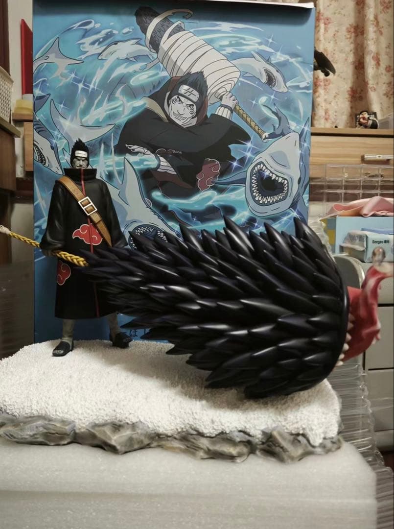 鬼鮫キサメ　フィギュア　ナルト疾風伝 NARUTO　ガレージキット