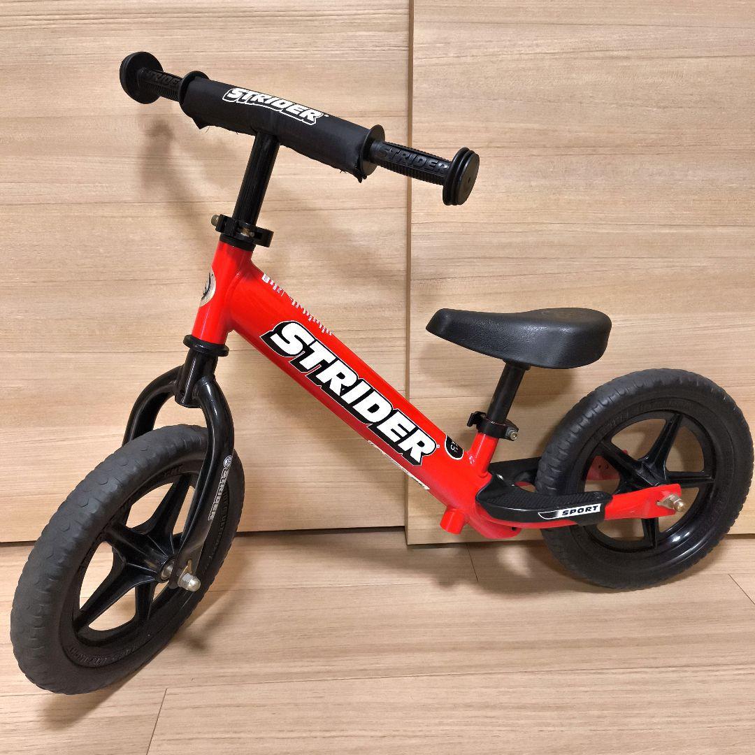 良品 STRIDER バランスバイク レッド　12インチ SPORT スポーツ