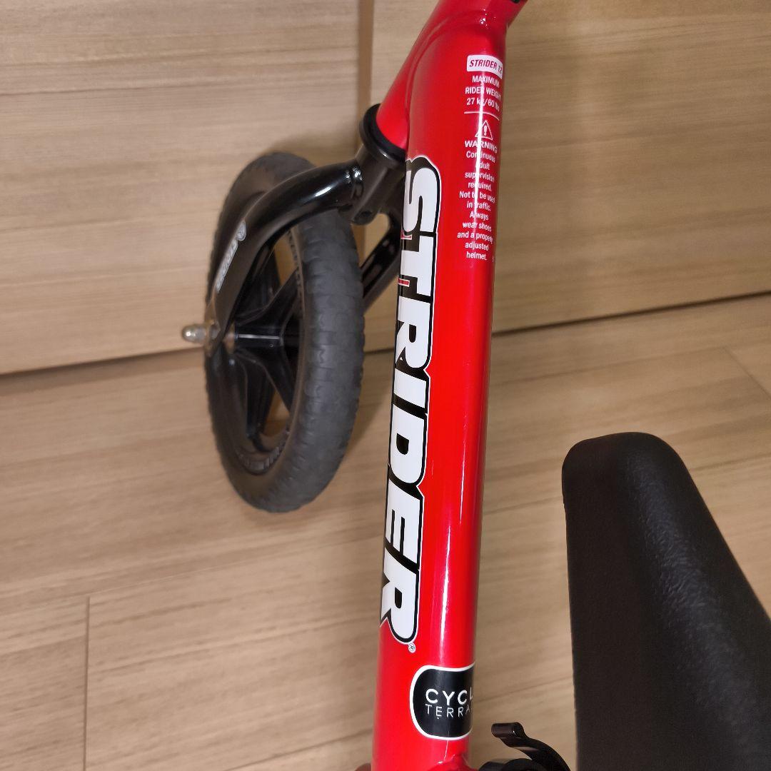 良品 STRIDER バランスバイク レッド　12インチ SPORT スポーツ