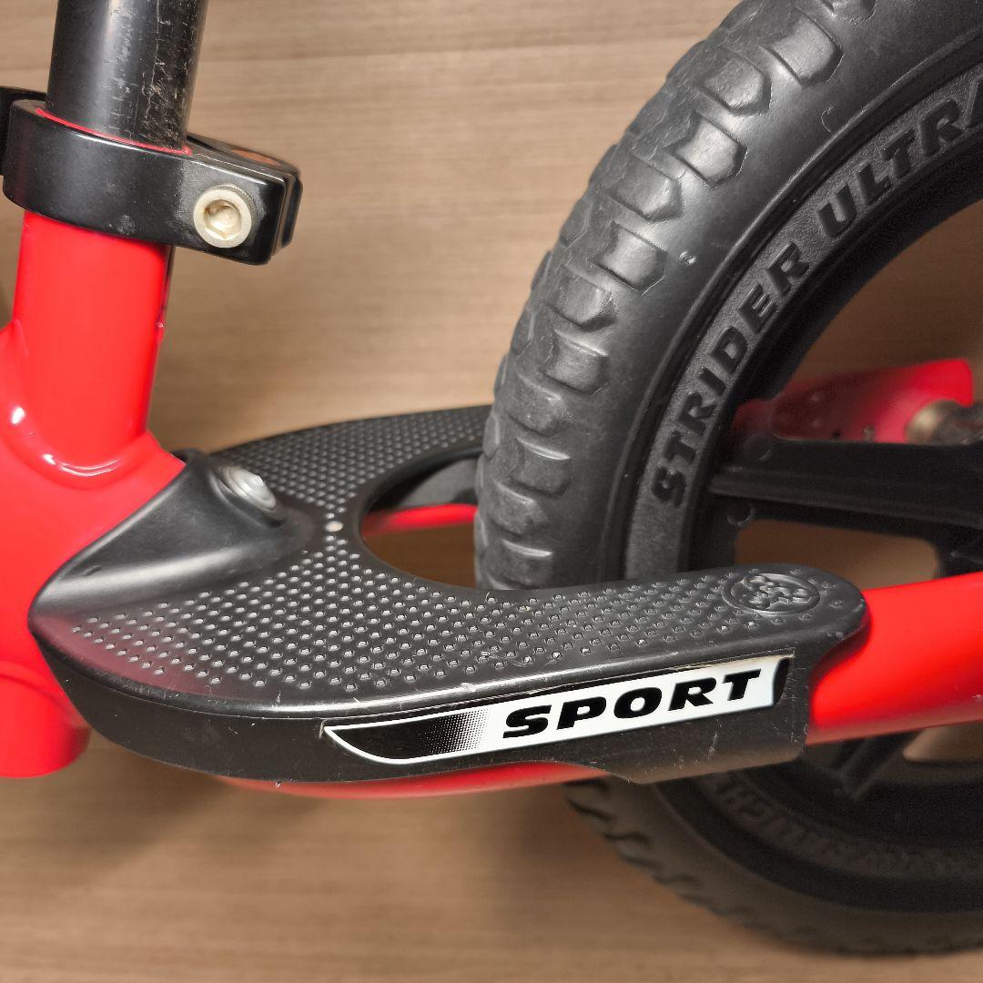 良品 STRIDER バランスバイク レッド　12インチ SPORT スポーツ