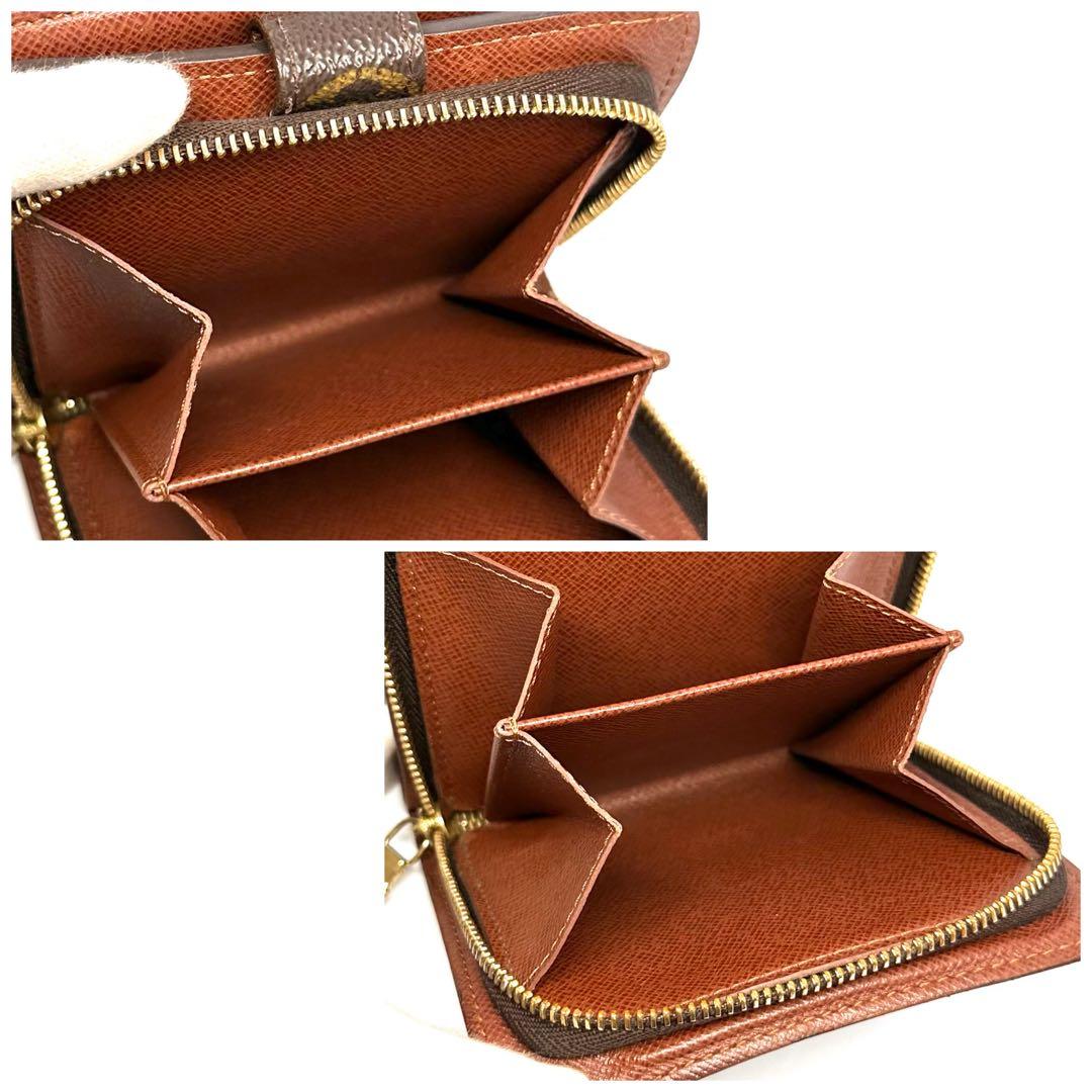 お年玉セール‼️【廃盤モデル‼️】ルイヴィトン　折財布　モノグラム　コンパクトジップ