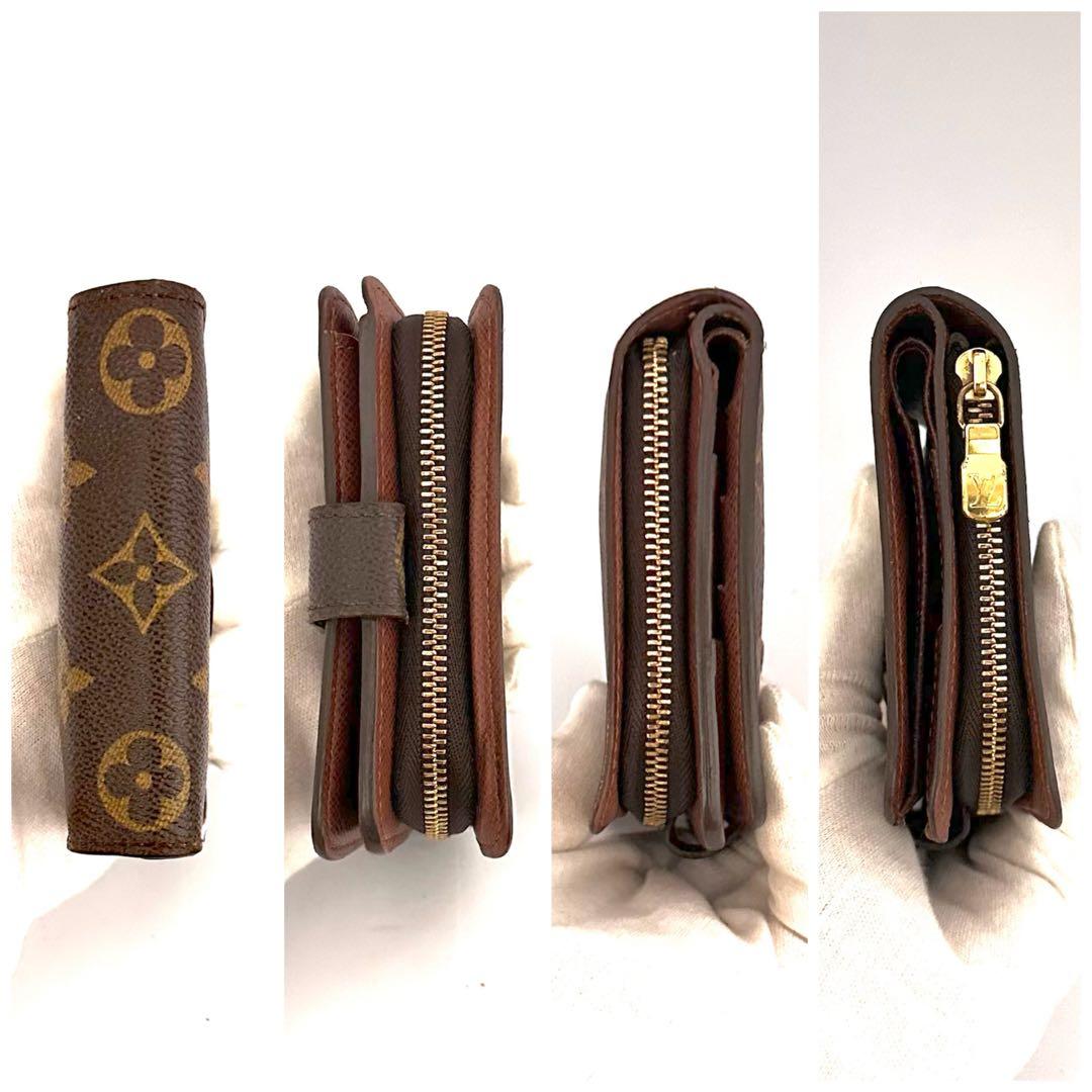 お年玉セール‼️【廃盤モデル‼️】ルイヴィトン　折財布　モノグラム　コンパクトジップ