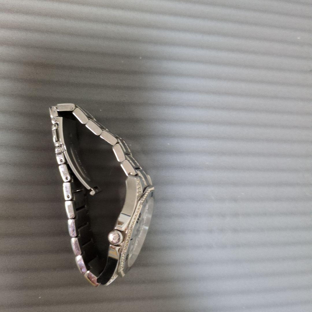 限定大特価　BULOVA　時計　シルバー クロノグラフ腕時　クリスタルデザイン