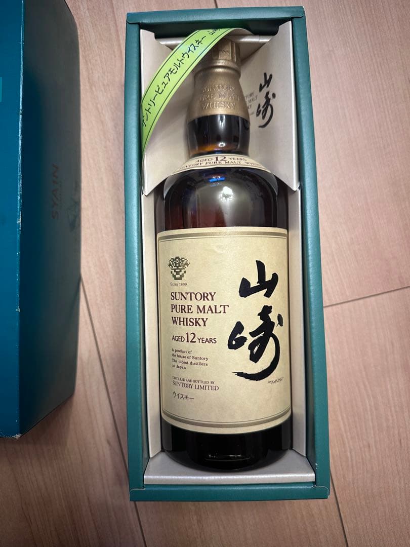 未開栓　山崎ピュアモルト12年 響マーク　750ml 1本